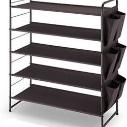 2/3/5-Tier Stackable Shoe Rack 
