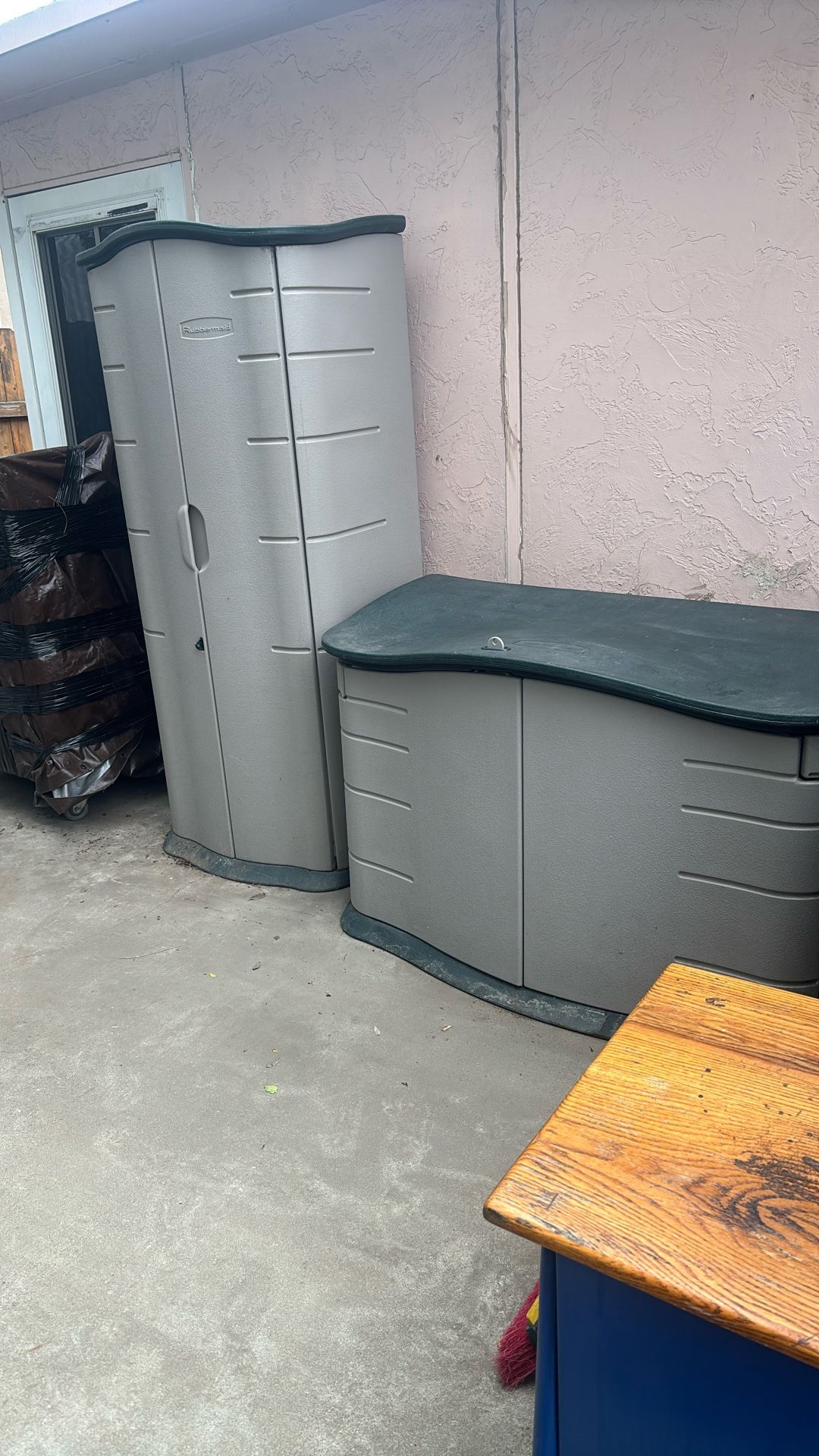 2 Storage Outdoor Sheds.