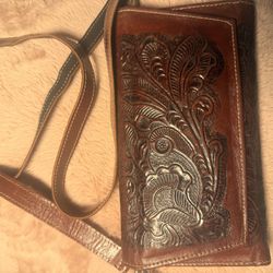 Mexican leather bag