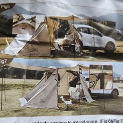 KAMPKEPER SUV CAR CAMPING TENT