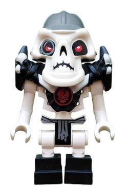 LEGO Ninjago Kruncha Minifigure w/ Armor Skeleton and accessories