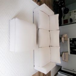 Pillow Couch And Ottoman 