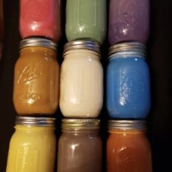 Personalized Christmas Candles