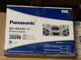 Panasonic CD Stereo System