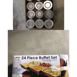 Free Buffet set with fuel cans