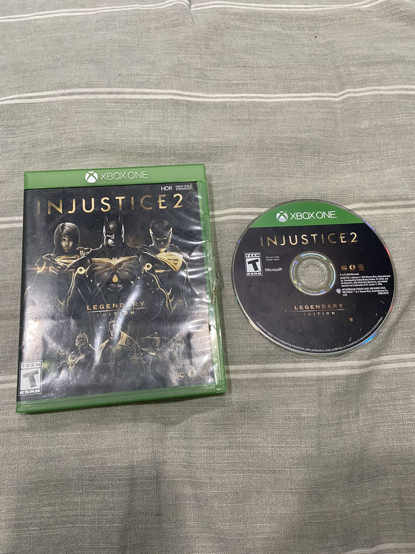 X Box One Injustices 2 Legendary Edition