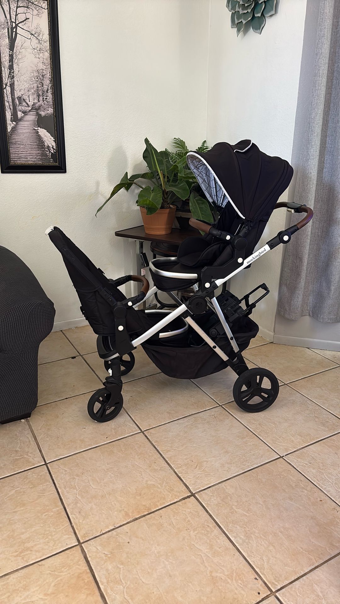 Mockingbird Double Stroller
