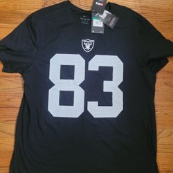 Brand New Men's Raiders NIKE Tshirt Jersey