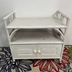 Tv Stand Rolling Cabinet Rolling Shelves 