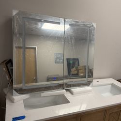 36” Medicine Cabinet with LED Light 