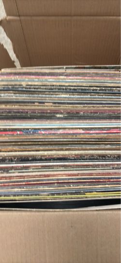Large Lot of Vinyl Records