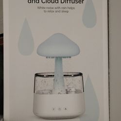 Mushroom Humidifier With Rain And Color Changing 