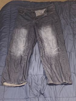 Dark Wash Baggy Denim Jeans