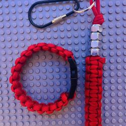 Paracord Bracelet And Keychain 