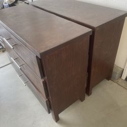 2 Solid Pine Night Stands