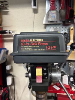 Craftsman table top drill press