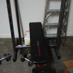 Weider Pro 400L Mid-width Bench Press Home Gym