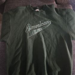 Vintage American Airlines Embroidered Sweatshirt 