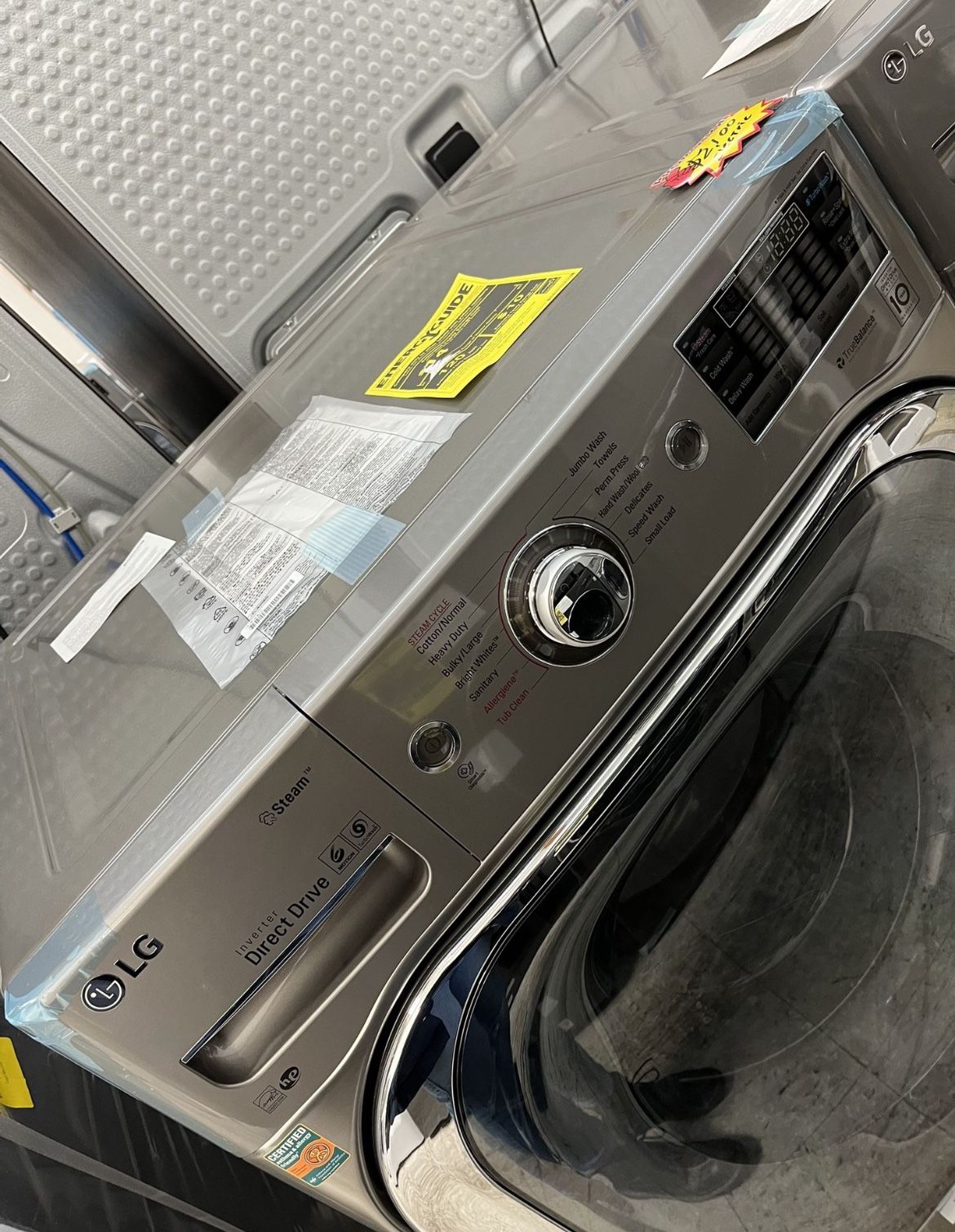 LG NEW WASHER AND ELECTRIC ⚡️ 220 DRYER / SMART CONNECT