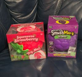 Grape and Strawberry Squishy