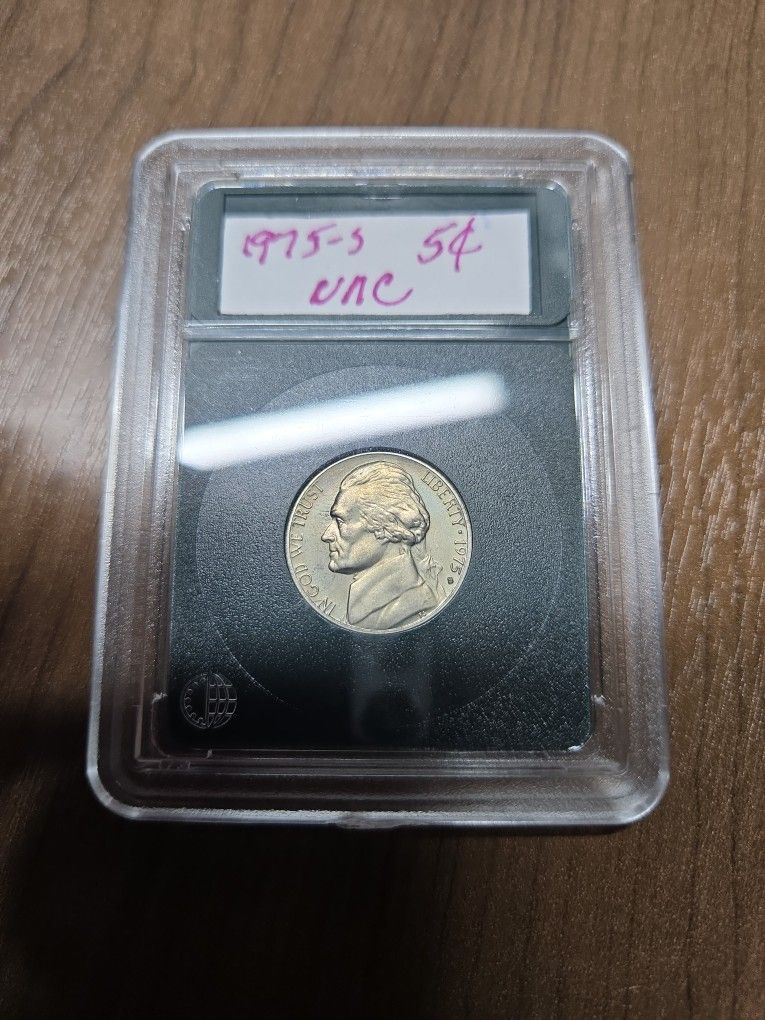 1975 S Unc Nickel