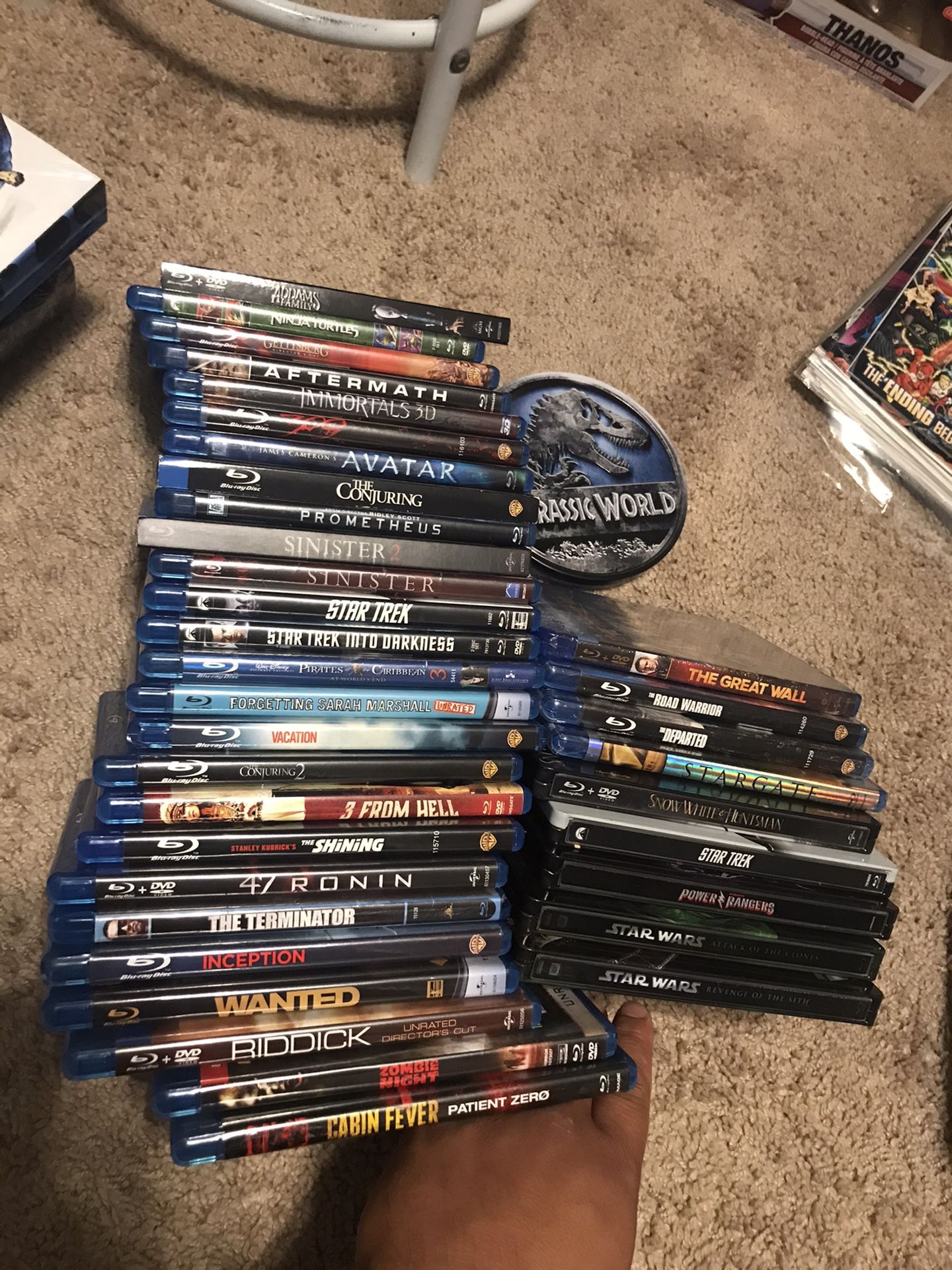 36 bluray movie lot