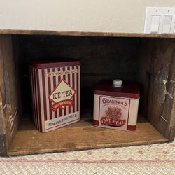 Old Wooden Bottle Crate