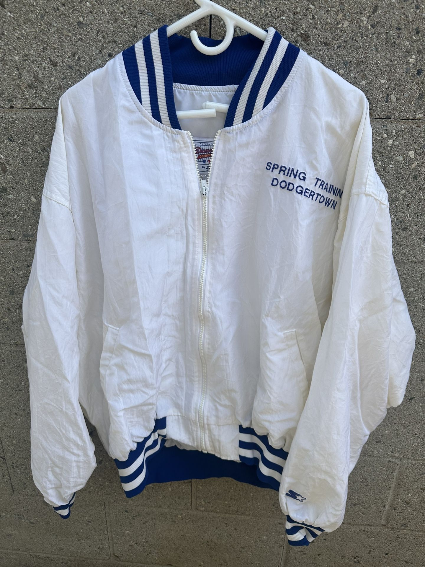 Vintage Los Angeles Dodgers Spring Training Starter Jacket Zip Up Baseball XL