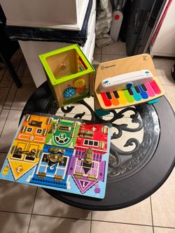 Infant wooden educational toys