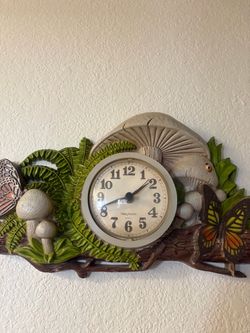 Vintage Mushroom clock