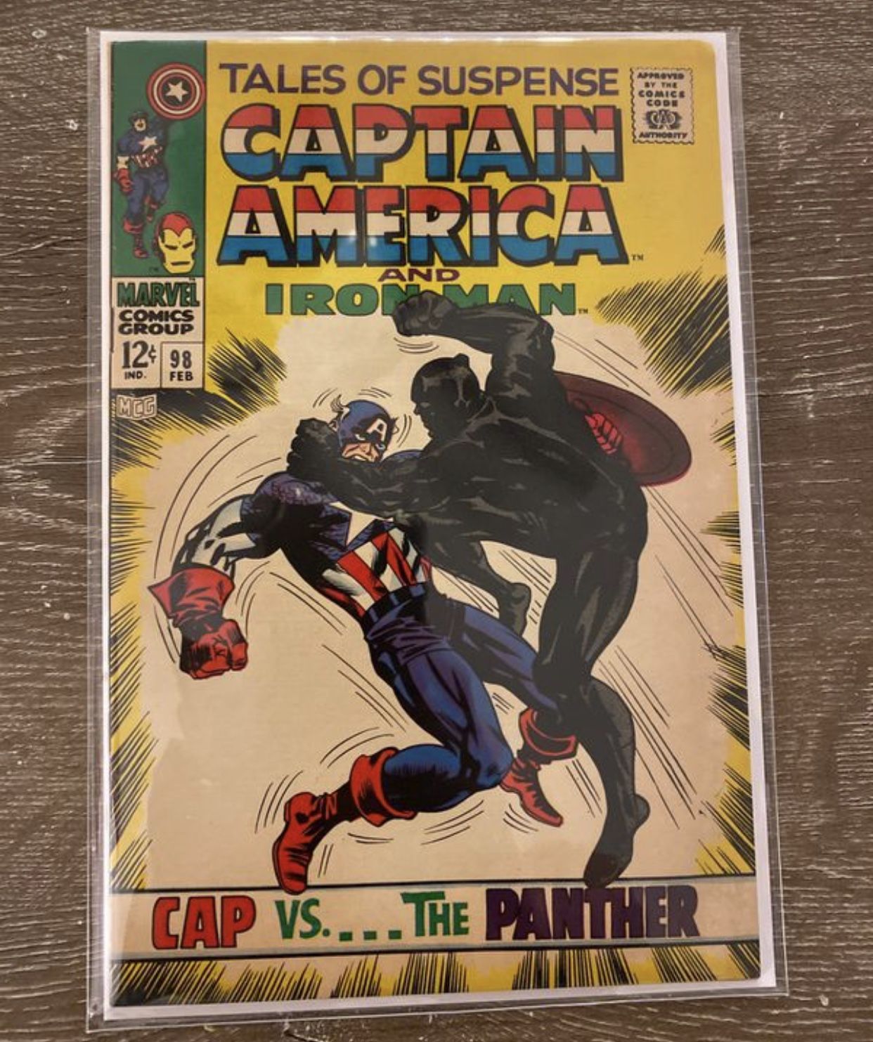 TALES OF SUSPENSE #98 Marvel Volume 1 Black Panther (T'Challa) Appearance