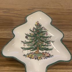 Spode Large Tree Shaped Dish