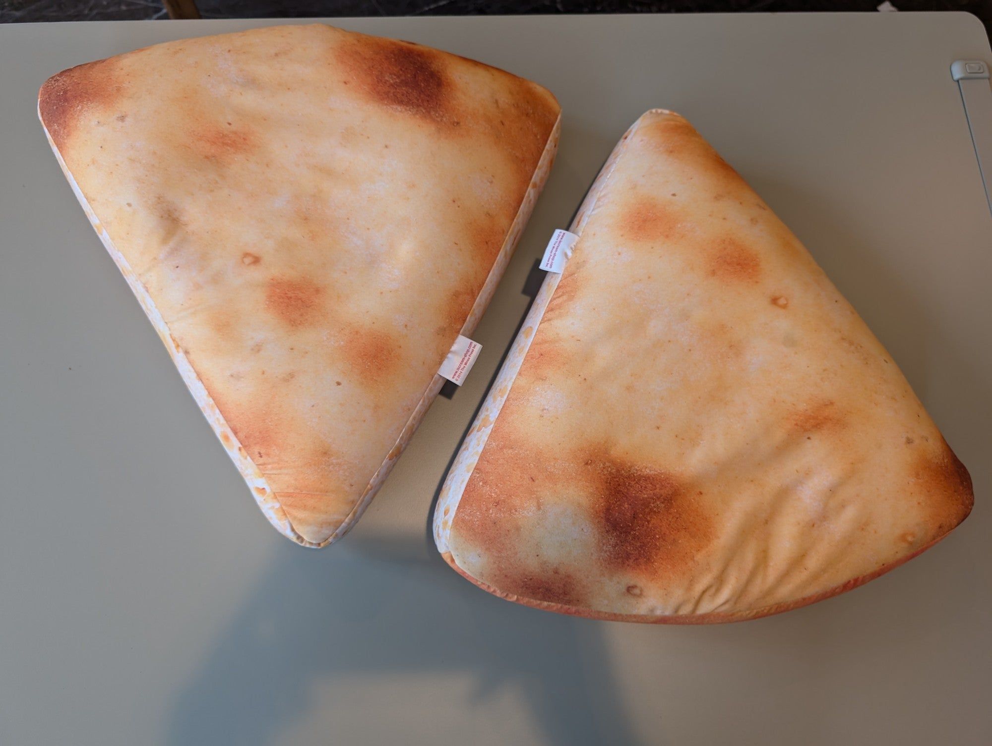 iScream Novelty Pizza Slice Throw Pillows Set