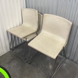 Cream/ Off White IKEA Dining Or Desk Chairs