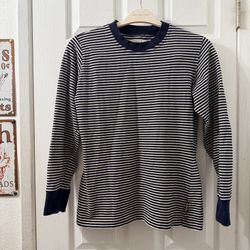 Vintage Armani Jeans Sleeve Stripe Shirt 