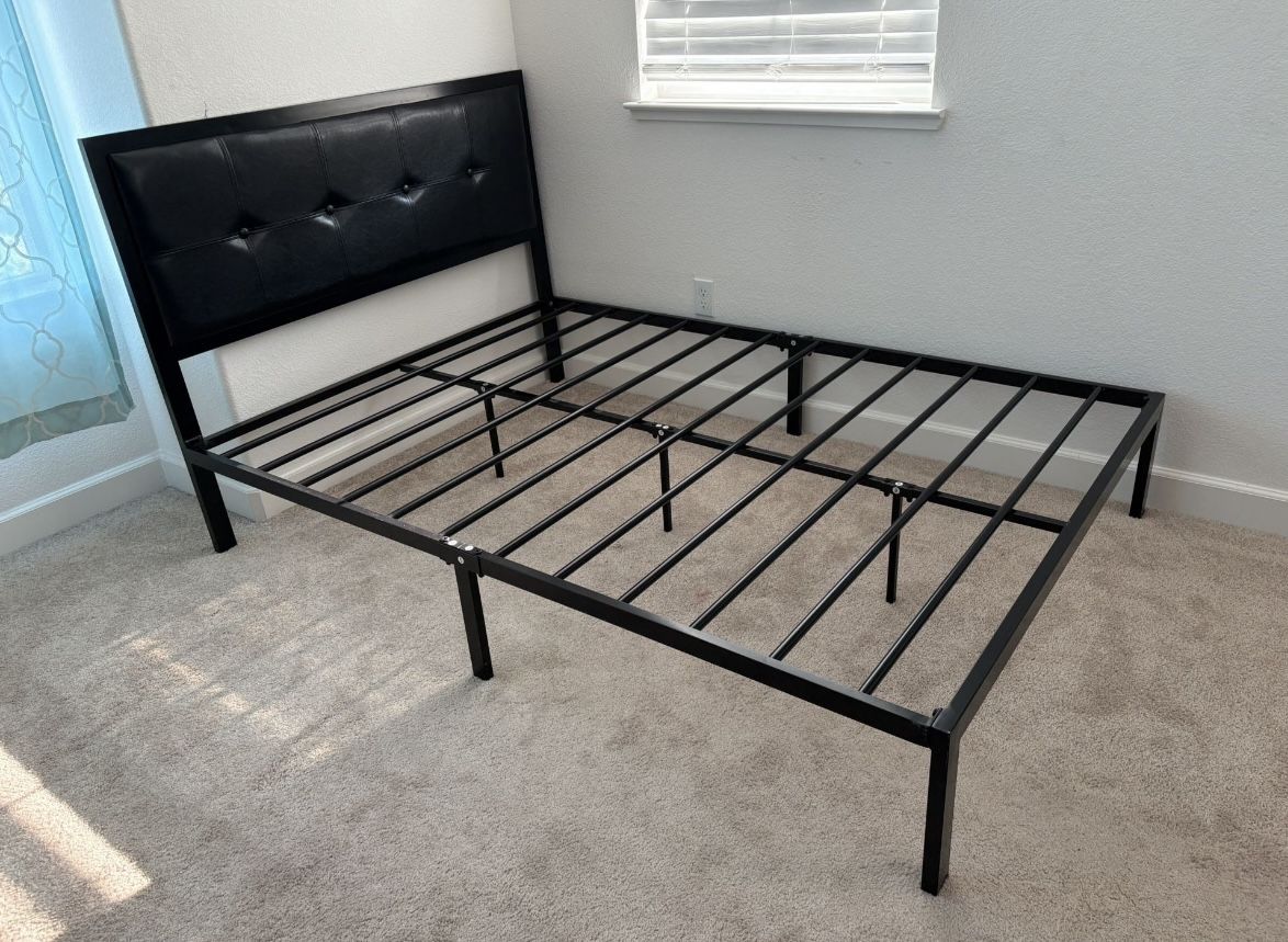 Almost Brand New Full Size Bed Frame With Great Condition