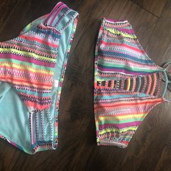 Large bikini neon colors 2 Piece Swimsuit