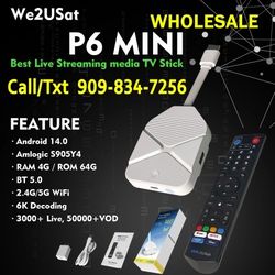 WE2USAT P6 MINI VSEEBOX   BRAND NEW  - AUTHORIZED DEALER  - 1 YEAR WARRANTY  SUPERBOX