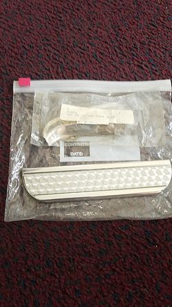 Gas door chrome moldings 1964 Chevy