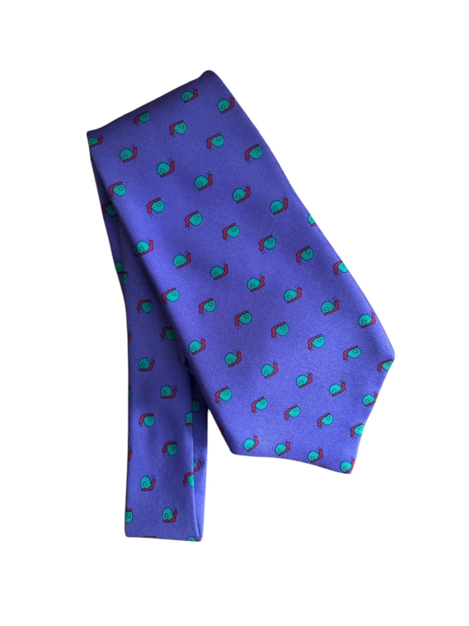 Authentic Hermes Silk Tie