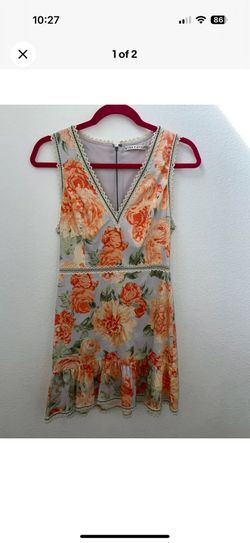 Alice And Olivia Floral Dress Women Size 2 