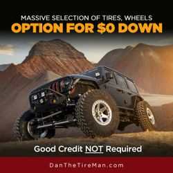 SUV Tires – No Credit Needed – Apply Now