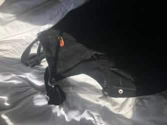 Empyre Black Corduroy overalls