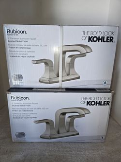Kohler Rubicon 4" Centerset Bathroom Faucet $60 ea. Brand New (Price Is Firm)