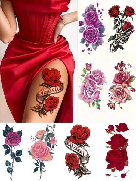 WOMEN'S TEMPORARY TATTOO