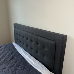 Bed Frame And headboard - Queen Size
