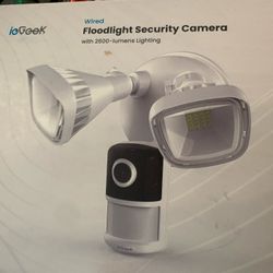 iGeek Floodlight Security Camera - Wired 