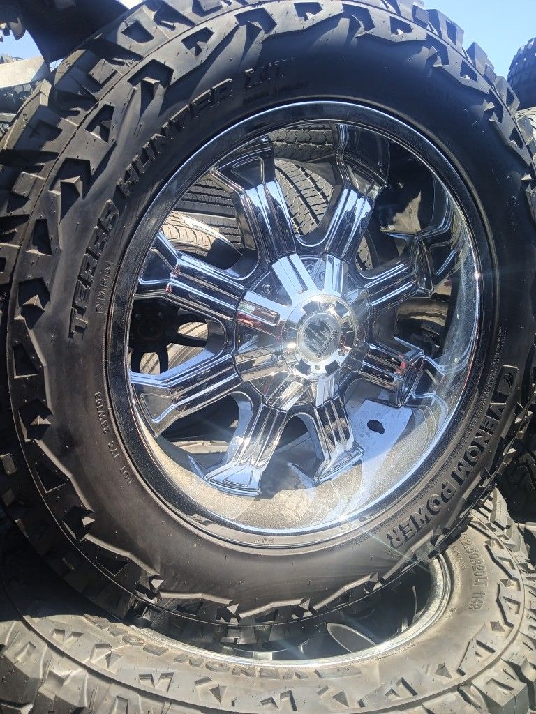 wheels 20x10 tires 33 off road 