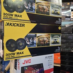 JVC STEREO Apple CarPlay Android Auto DVD/CD Player w/ 6.8" Capacitive Touchscreen, Bluetooth Audio and Hands Free Calling, MP3 Player, Double DIN, 13