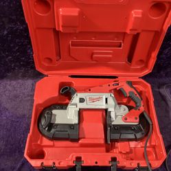 🧰🛠Milwaukee 11 Amp Deep Cut Band Saw with Hard Case GREAT COND!-$260!🧰🛠